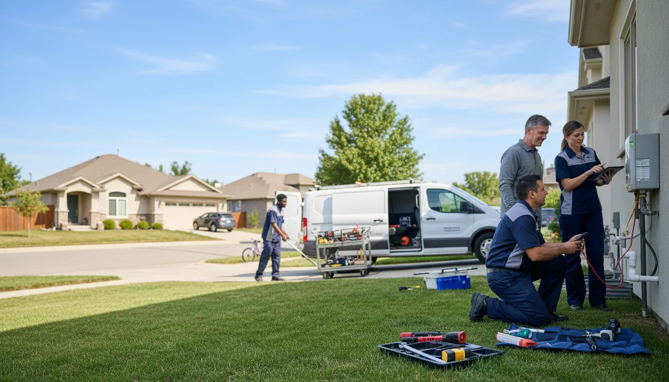Professional Outdoor Tankless Water Heater Installation in La Plata, MO